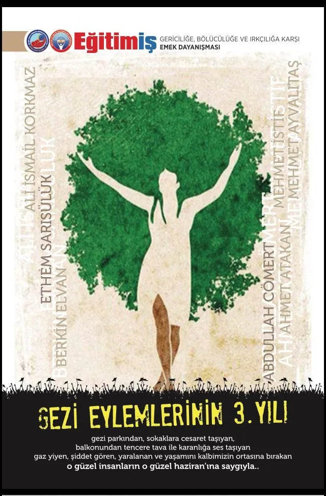 Gezi Eylemlerinin 3. Yılı Kutlu Olsun | EĞİTİM İŞ