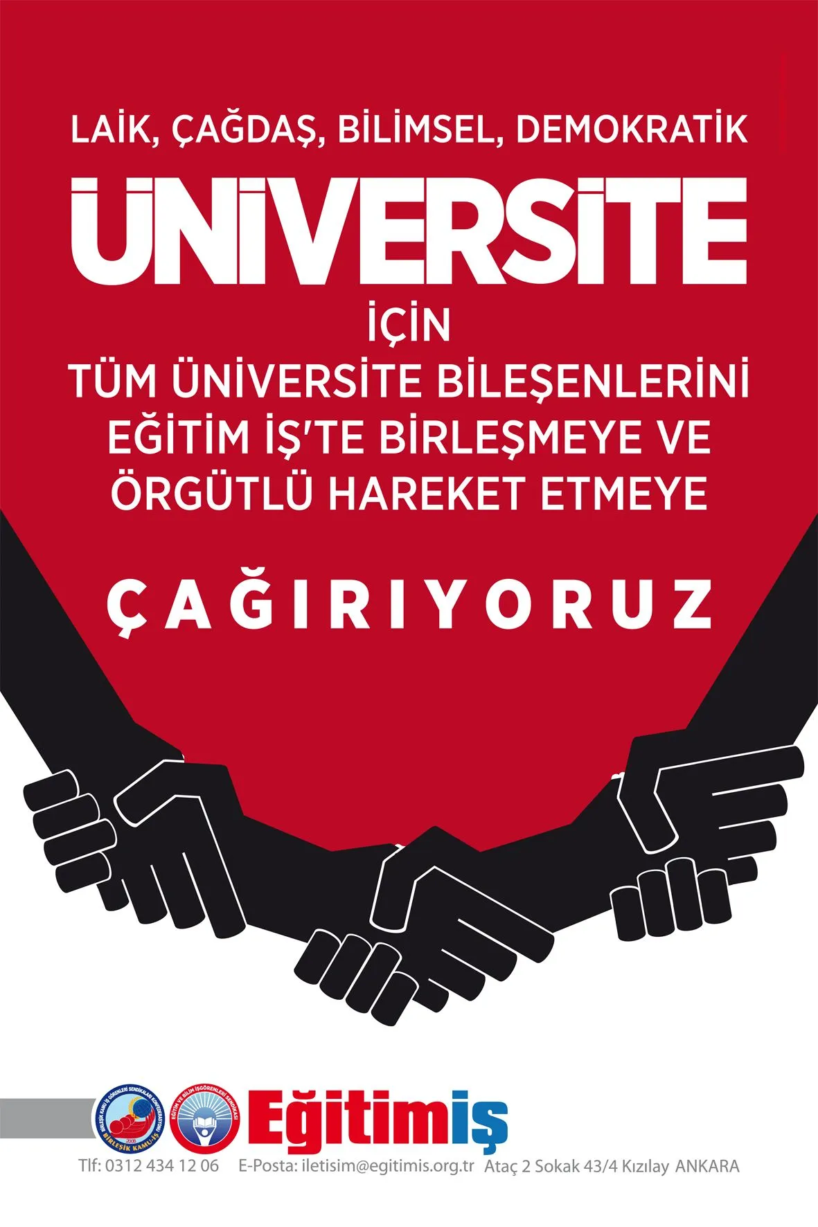 LAİK,ÇAĞDAŞ,BİLİMSEL,DEMOKRATİK ÜNİVERSİTE | EĞİTİM İŞ