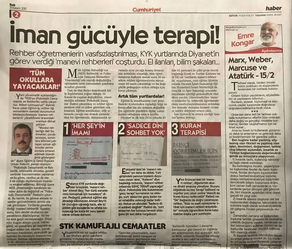 Rehberliğin Geldiği Son Nokta | EĞİTİM İŞ