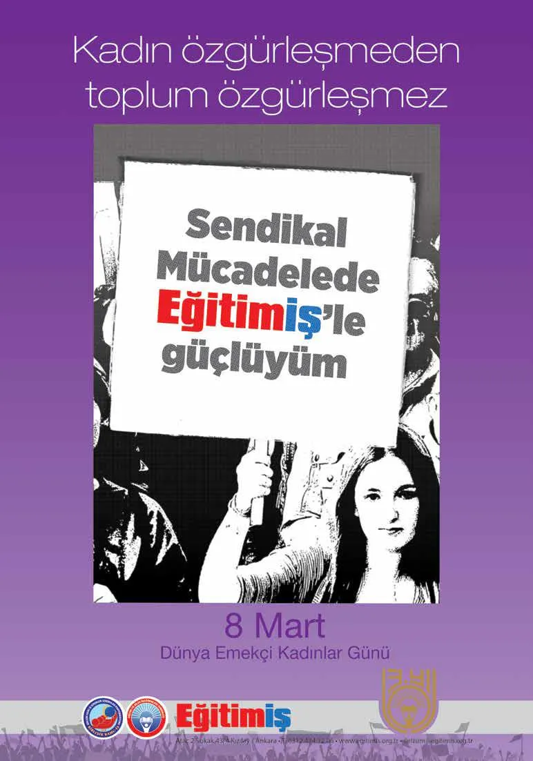 8 Mart Dünya Emekçi Kadınlar Günü  | EĞİTİM İŞ