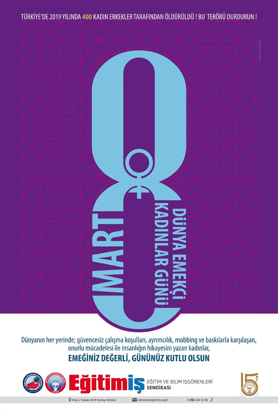 AYDINLIK BİR GELECEK, ANCAK KADINLARIN ELİNDE GELECEK | EĞİTİM İŞ