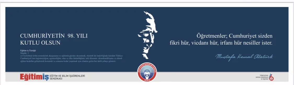 29 Ekim Bilbord-1 | EĞİTİM İŞ