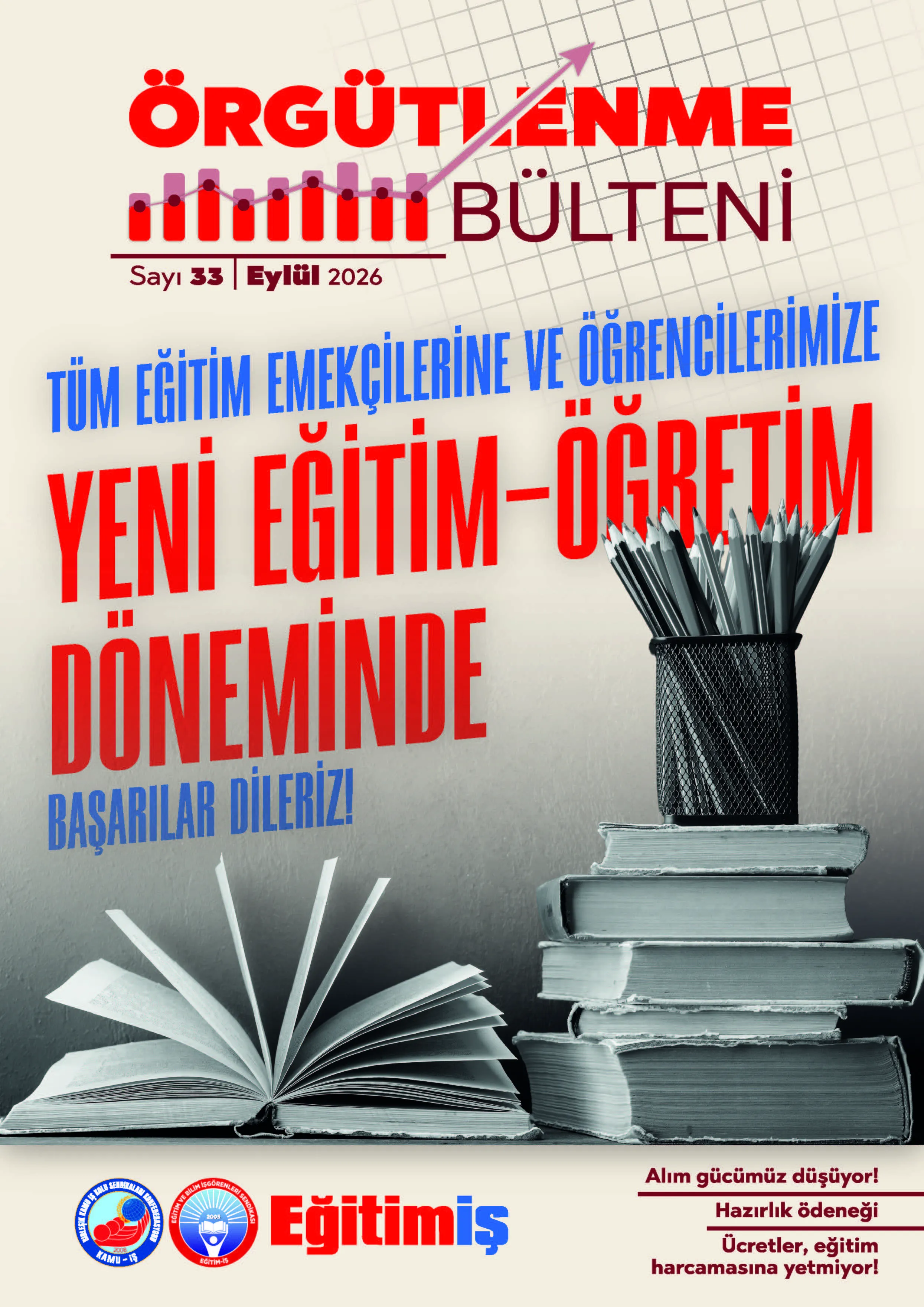 Eğitim-İş Örgütlenme Bülteni - Eylül 2026 | EĞİTİM İŞ