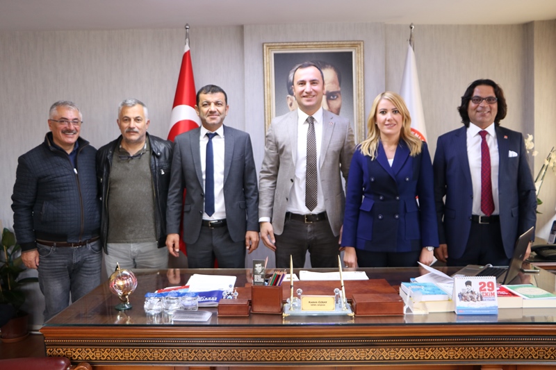 MERKEZEFENDİ BELEDİYE BAŞKANI, CHP DENİZLİ İL VE İLÇE BAŞKANINDAN SENDİKAMIZA ZİYARET  | EĞİTİM İŞ