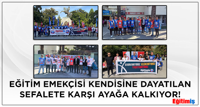 EĞİTİM EMEKÇİSİ KENDİSİNE DAYATILAN SEFALETE KARŞI AYAĞA KALKIYOR! | EĞİTİM İŞ