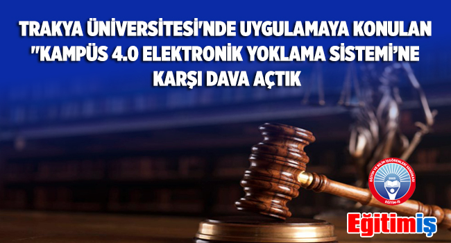 Trakya Üniversitesi`nde Uygulamaya Konulan 