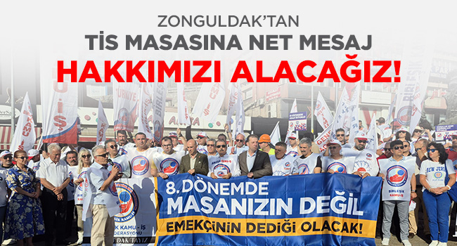  8.⁠ ⁠DÖNEM TOPLU SÖZLEŞME TALEPLERİMİZİ ZONGULDAK’TAN DUYURDUK | EĞİTİM İŞ