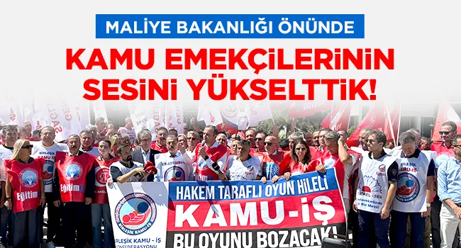 ÇÖZÜM EMEKÇİNİN MASASINDA, MÜCADELEDE! | EĞİTİM İŞ