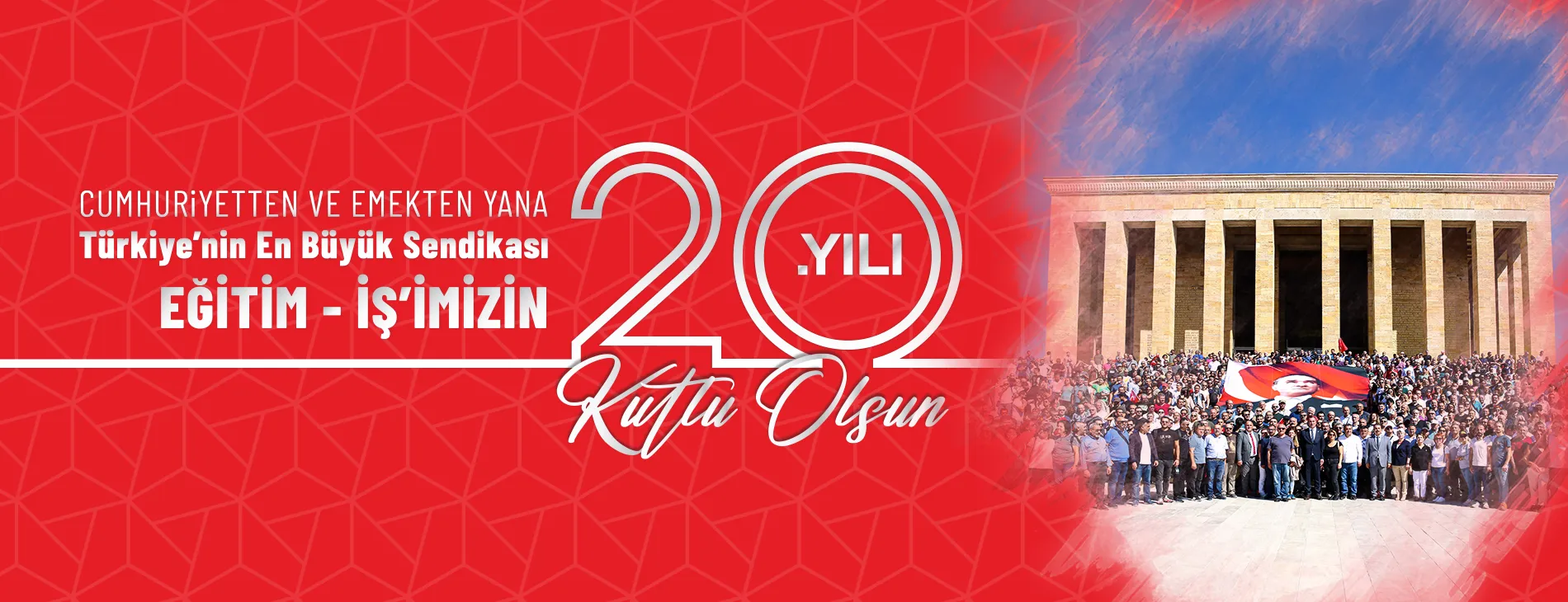 CUMHURİYET VE EMEK MÜCADELESİNİN ÖNCÜSÜ EĞİTİM-İŞ 20 YAŞINDA! | EĞİTİM İŞ