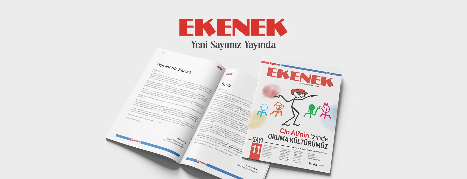 Eğitim-İş’in Kültür, Sanat ve Edebiyat Dergisi Ekenek’ten Cin Ali Dosyası | EĞİTİM İŞ