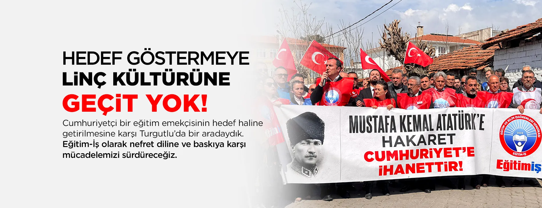 HEDEF GÖSTERMEYE LiNÇ KÜLTÜRÜNE GEÇİT YOK!