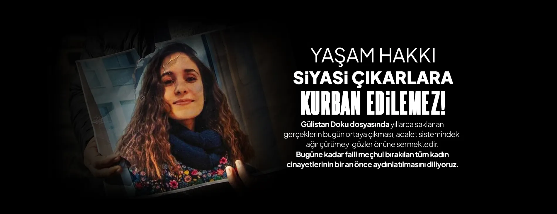 YAŞAM HAKKI SİYASİ ÇIKARLARA KURBAN EDİLEMEZ! | EĞİTİM İŞ