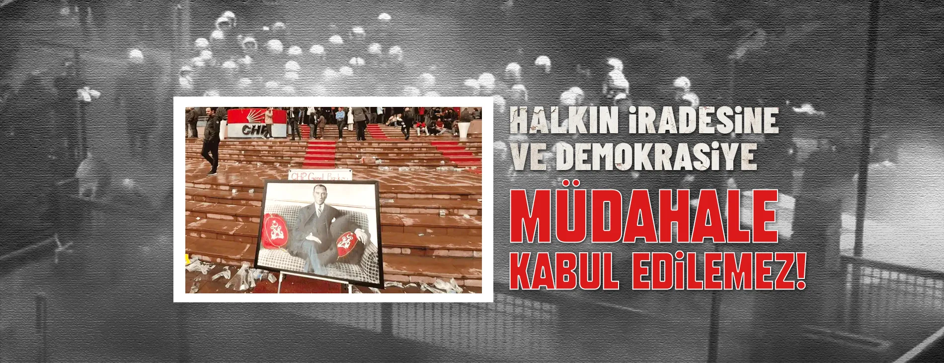 HALKIN İRADESİNE VE DEMOKRASİYE MÜDAHALE KABUL EDİLEMEZ! | EĞİTİM İŞ