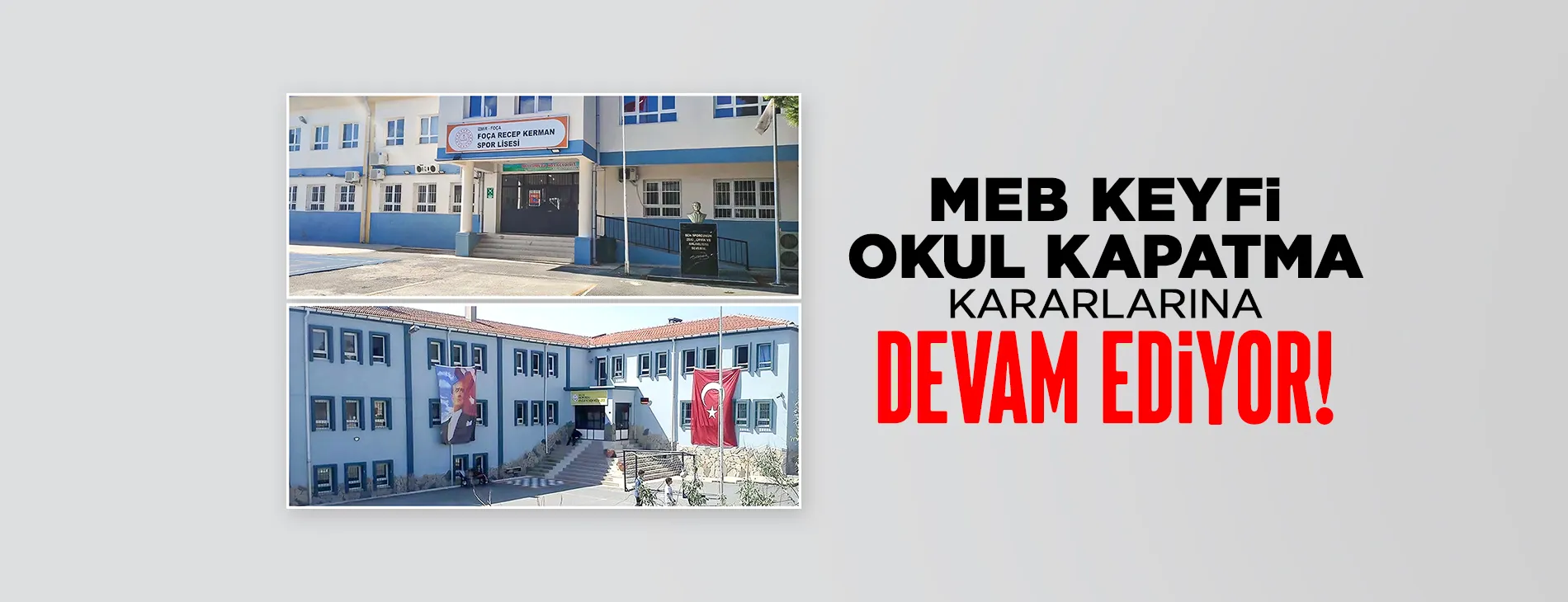 MEB KEYFİ OKUL KAPATMA KARARLARINA DEVAM EDİYOR! | EĞİTİM İŞ