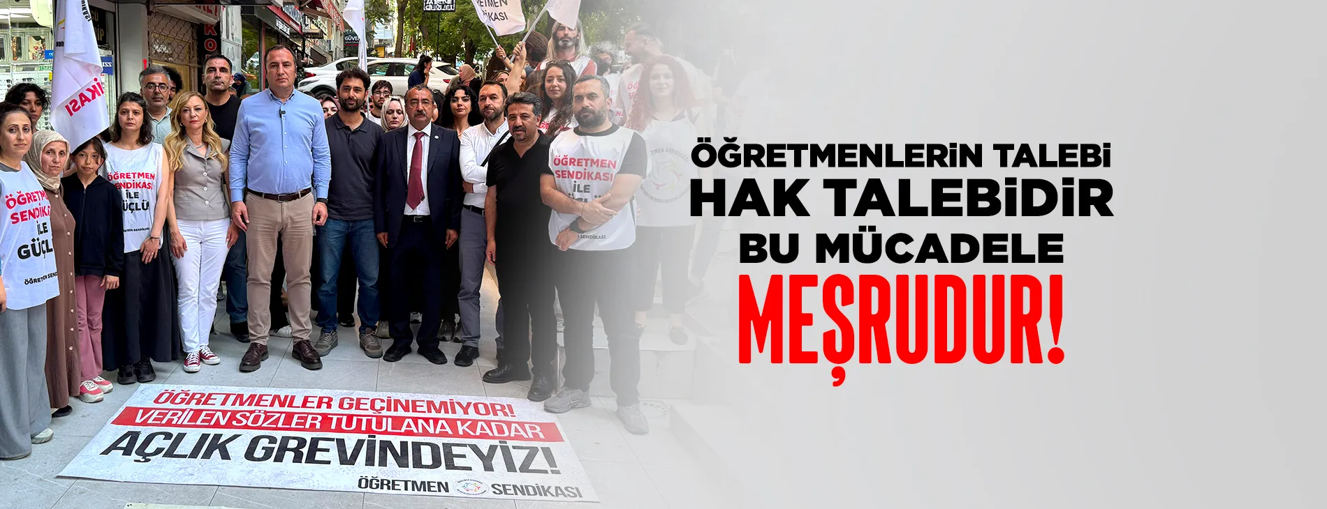 Öğretmenlerin Talebi Hak Talebidir, Bu Mücadele Meşrudur | EĞİTİM İŞ