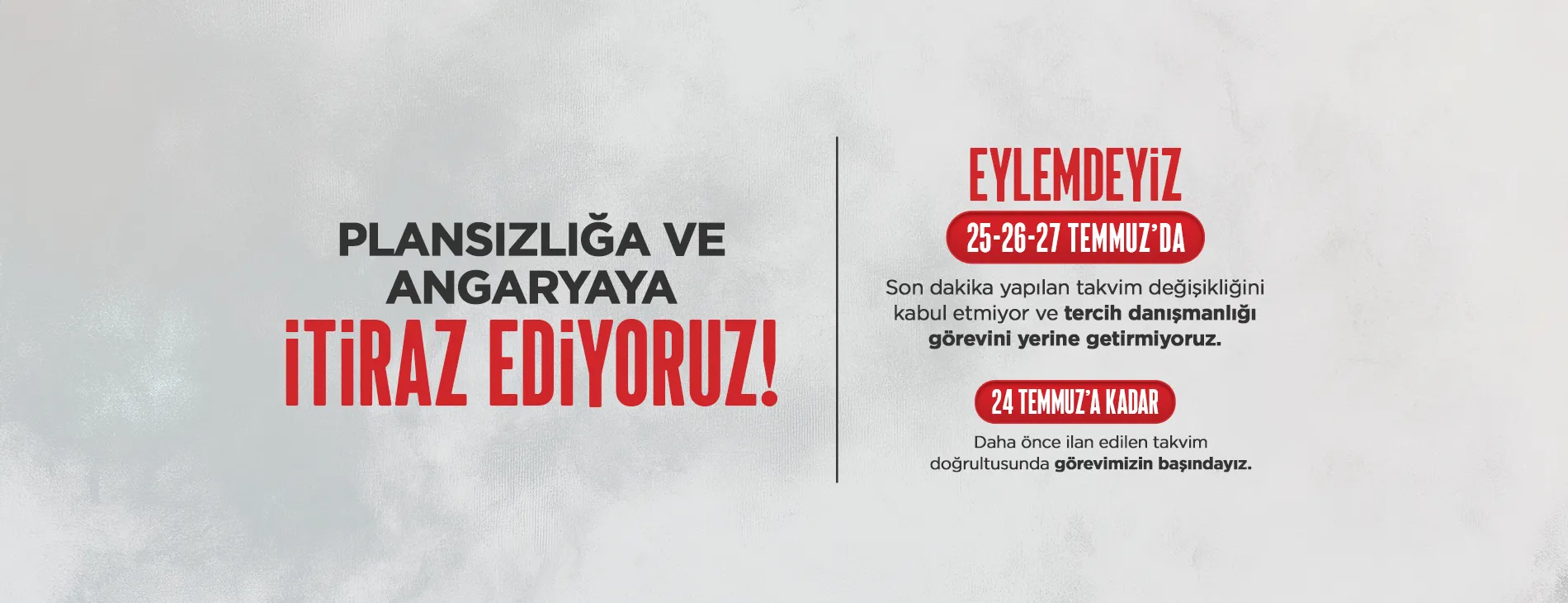 Emeğe ve Planlamaya Saygı İstiyoruz: Rehber Öğretmenlerimizin Emeği Siyasi / Bürokratik Hesaplara Feda Edilemez! | EĞİTİM İŞ