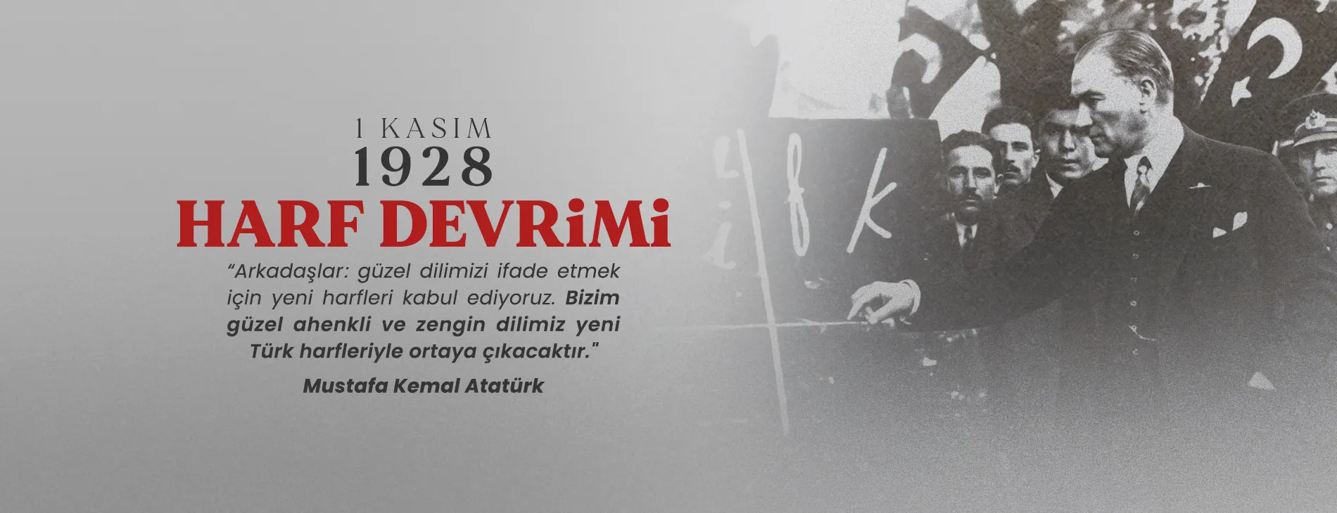 HARF DEVRİMİ’NİN 98. YILI KUTLU OLSUN! | EĞİTİM İŞ